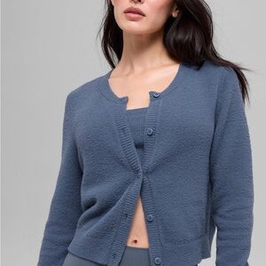 NWT Alo Snuggle Up Sweater Cropped Cardigan